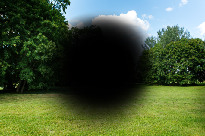 Co oznacza mroczek centralny?